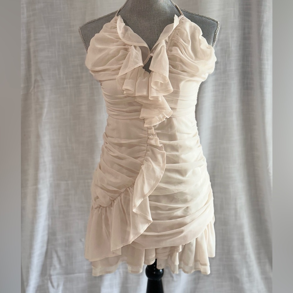 Fashion Nova Ruched Mini Dress